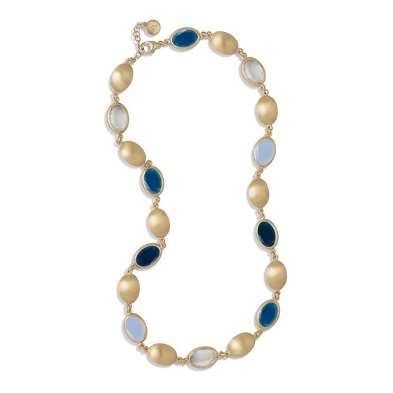 Collana Aquaforte Donna Caramelle Ovali in Argento H4184888 - H4184888